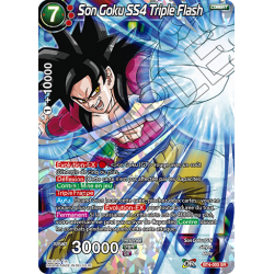 BT4-003 Son Goku SS4 Triple Flash