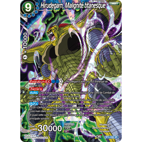 BT4-036 Hirudegarn, Malignité titanesque