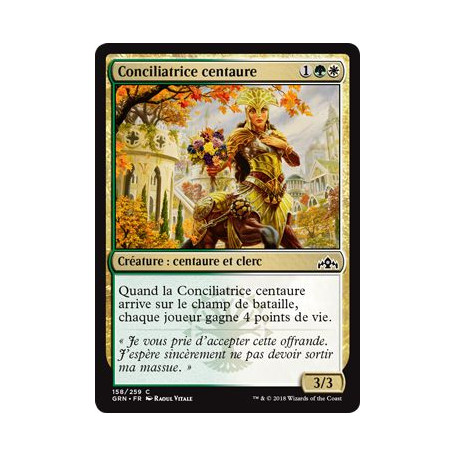 Conciliatrice centaure / Centaur Peacemaker