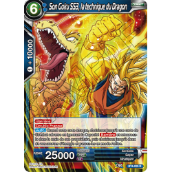 BT4-025 Son Goku SS3, la technique du Dragon