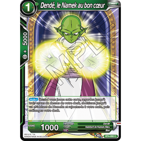 BT4-055 Dendé, le Namek au bon coeur