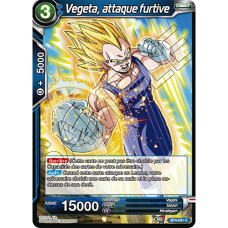 BT4-031 Vegeta, attaque furtive