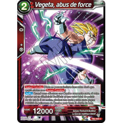 TB2-006 C Vegeta, abus de force