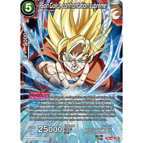 TB2-002 SR Son Goku, confrontation suprême