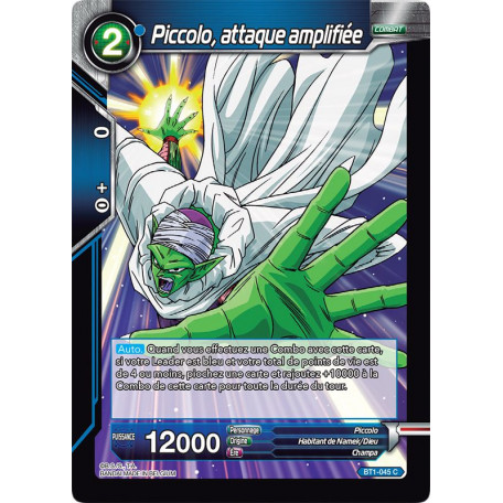 BT1-045 Piccolo, attaque amplifiée