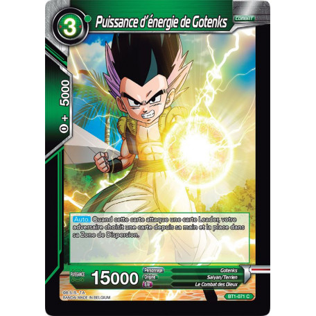 BT1-071 Puissance d'énergie de Gotenks