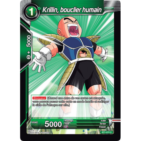 BT1-072 Krillin, bouclier humain