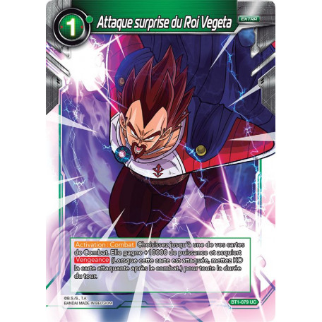 BT1-079 Attaque surprise du Roi Vegeta