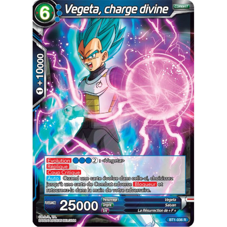 BT1-036 Vegeta, charge divine