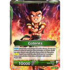 P-027 Gotenks // Gotenks Super Saiyan, frappe du prodige