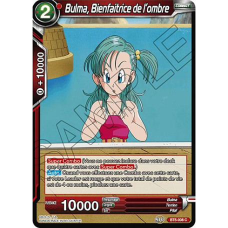 BT5-008 Bulma, Bienfaitrice de l'ombre