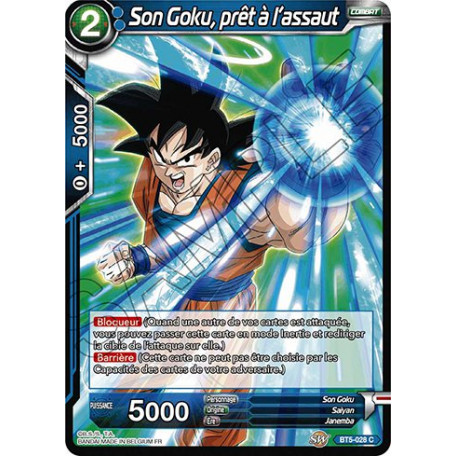 BT5-028 Son Goku, prêt à l'assaut