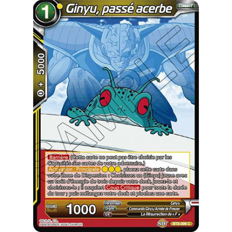 BT5-096 Ginyu, passé acerbe