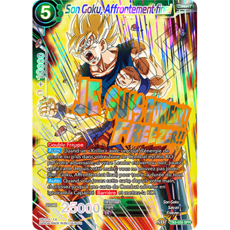 TB3-035 SPR Son Goku, Affrontement final