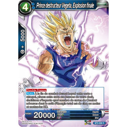 BT3-036 Prince destructeur Vegeta, Explosion finale