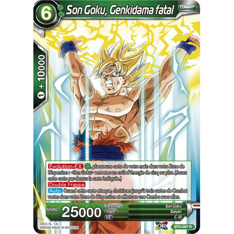 BT3-057 Son Goku, Genkidama fatal