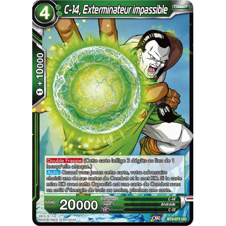 BT3-071 C-14, Exterminateur impassible