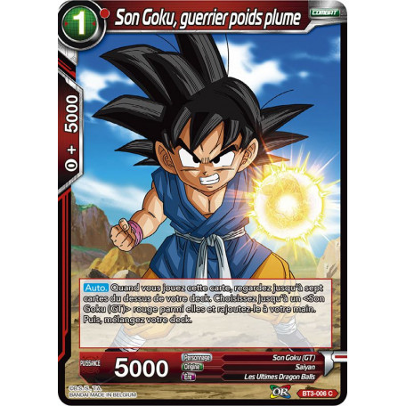 BT3-006 Son Goku, guerrier poids plume