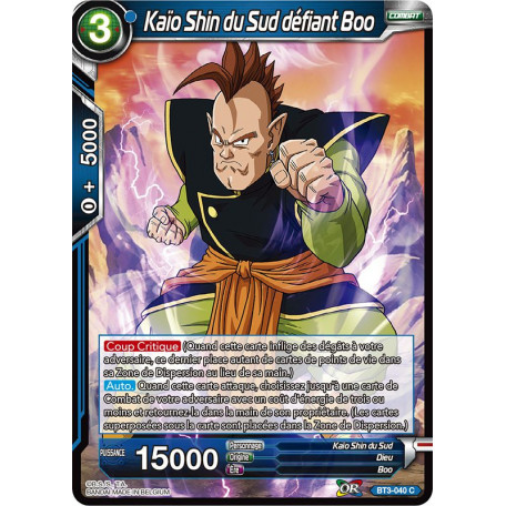 BT3-040 Kaïo Shin du Sud défiant Boo