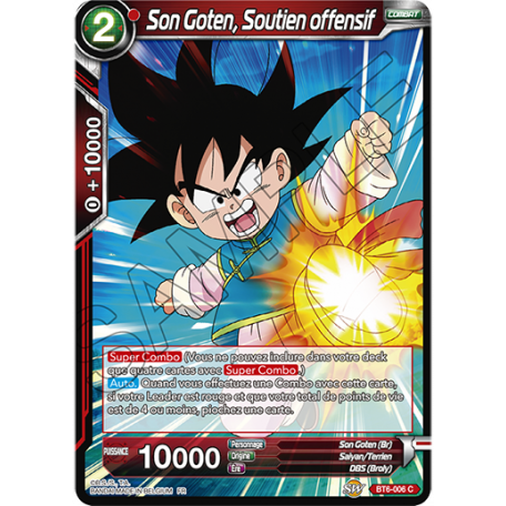 BT6-006 Son Goten, soutien offensif