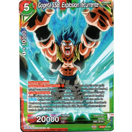 EX04-03 EX Gogeta SSB, Explosion récurrente