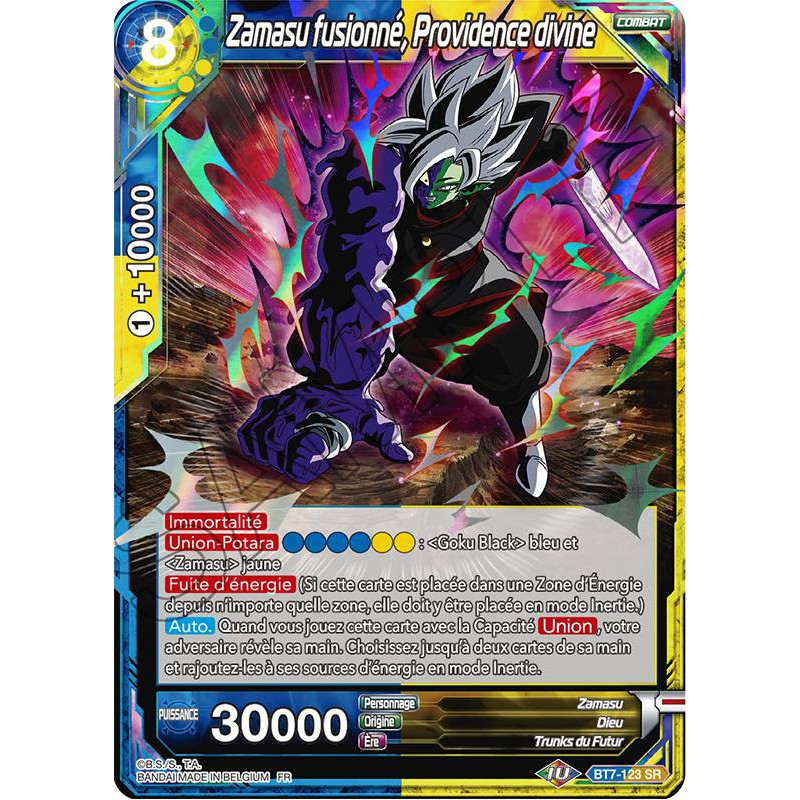  Carte  Dragon  Ball  Super  VF  BT7 123 Zamasu fusionn  