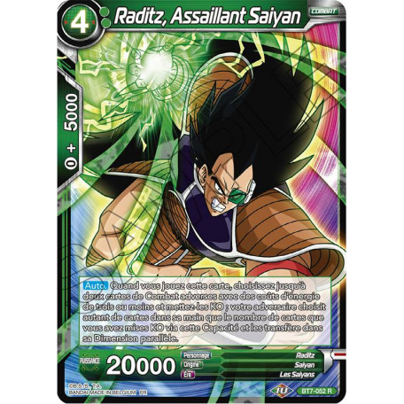 BT7-052 Raditz, Assaillant Saiyan