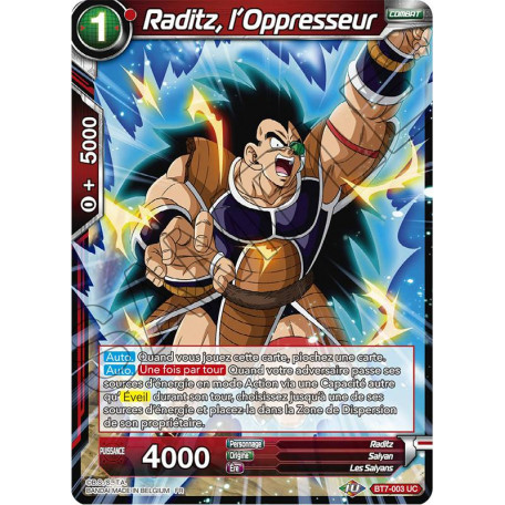 BT7-003 Raditz, l'Oppresseur