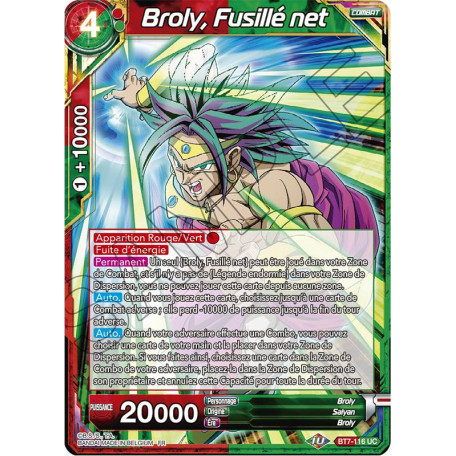 BT7-116 Broly, Fusillé net