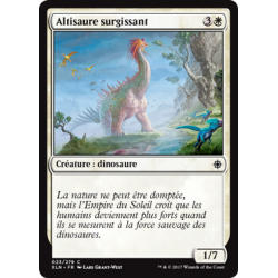 Altisaure surgissant / Looming Altisaur