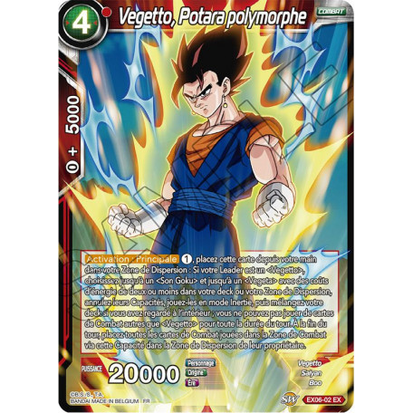 EX06-02 Vegetto, Potara polymorphe