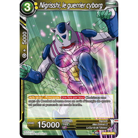 TB1-093 UC Nigrisshi, le guerrier cyborg