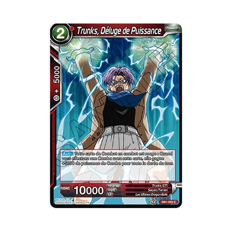 DB1-003 Trunks, Déluge de Puissance