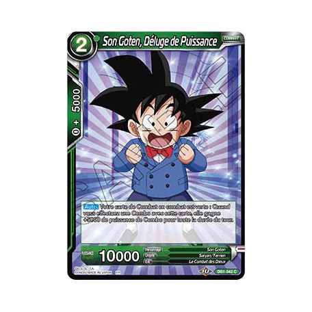 DB1-042 Son Goten, Déluge de Puissance