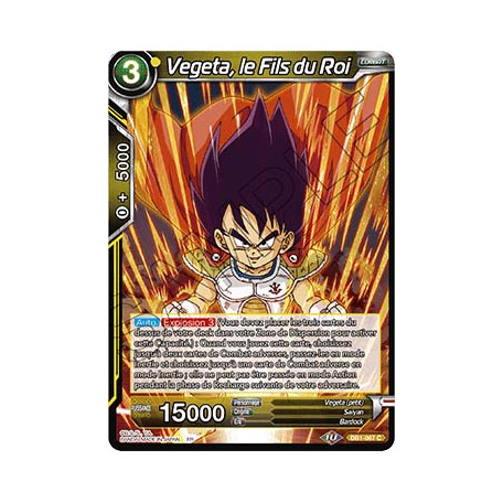 DB1-067 Vegeta, le Fils du Roi