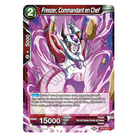 BT9-004 Freezer, Commandant en Chef