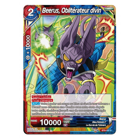 BT9-107 Beerus, Oblitérateur divin