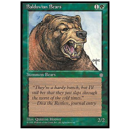 Ours de Balduvia / Balduvian Bears