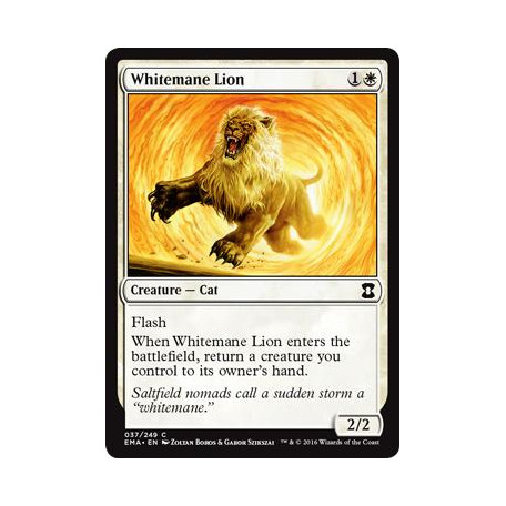 Whitemane Lion